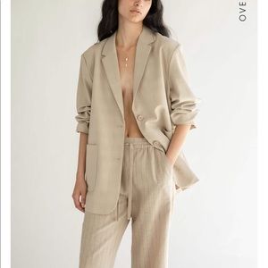 Oak and Fort oversized blazer